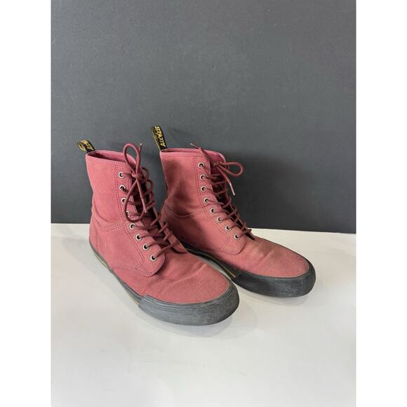 Dr. Martens Boots Mens 10 Womens 11 Alfie Shoreditch Ankle Bootie Canvas Lace Up main image 7